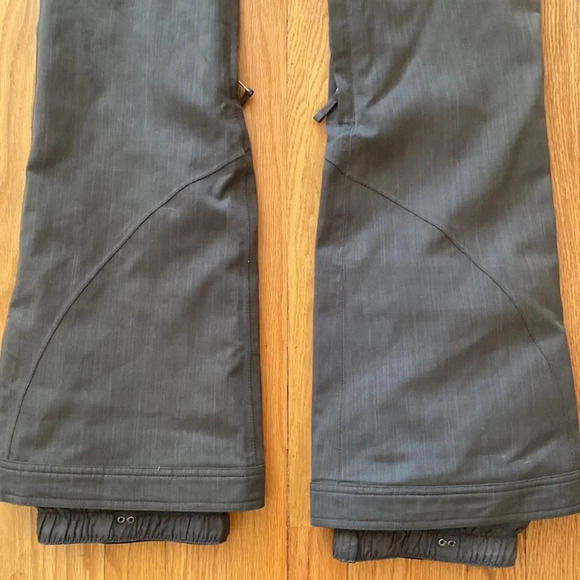 ROXY sz S insulated slim fit 10k pants ski snowboarding excellent condition grey - Picture 2 of 12